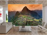 Machu Picchu Wall Mural Great Art Machu Picchu Photo Wall Paper south America City Of Ruins Machu Picchu Mural Xxl Poster Wall Decoration 55 Inch X 39 4 Inch