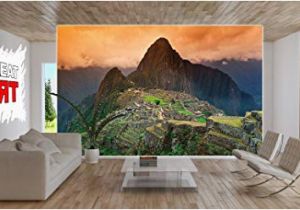 Machu Picchu Wall Mural Great Art Machu Picchu Photo Wall Paper south America City Of Ruins Machu Picchu Mural Xxl Poster Wall Decoration 55 Inch X 39 4 Inch