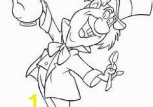 Mad Hatter Hat Coloring Page 716 Best Coloring Pages Images