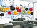Made to Measure Wall Murals Custom Wall Painting Fresh Fruit Wallpaper Restaurant Living