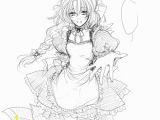 Maid Coloring Page Maid Chiara by Deyuriviantart On Deviantart