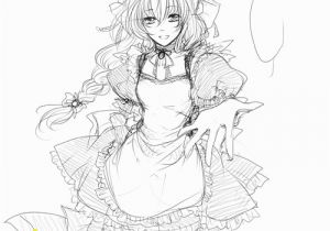 Maid Coloring Page Maid Chiara by Deyuriviantart On Deviantart