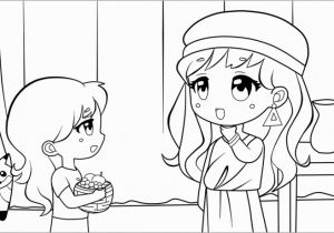 Maid Coloring Page Naaman S Little Maid Coloring Pages
