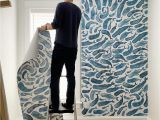 Make Wall Mural From Photo How to Install A Removable Wallpaper Mural