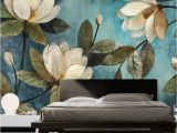 Make Your Own Mural Wallpaper Custom Mural Wallpaper European Painting Flowers Retro Livingroom Tv