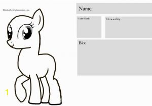 Make Your Own My Little Pony Coloring Pages Design Your Own Pony