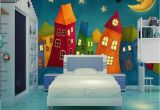 Make Your Own Wall Mural Photo Custom Mural Wallpaper for Kid S Room Cartoon Castle