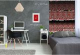 Man Utd Wall Mural Manchester United Champions League Champions Mural