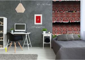 Man Utd Wall Mural Manchester United Champions League Champions Mural