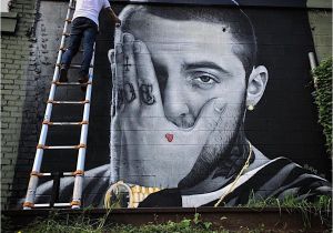 Manchester City Wall Mural Nc Jeks Gedenkt Mac Miller Mit Einem Mural Am 7 September