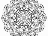 Mandala Coloring Pages for Adults Online Mandala From Free Coloring Books for Adults 26 M&alas