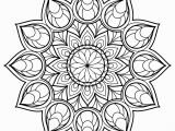 Mandala Coloring Pages for Adults Online Mandala From Free Coloring Books for Adults 9 M&alas