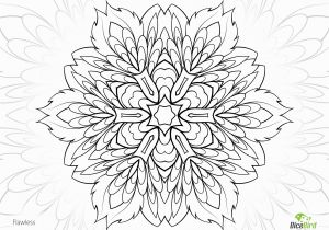 Mandala Stress Relief Coloring Pages for Adults Flawless Flower Free Coloring Pages for Adults to Print