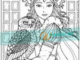 Manga Fairy Coloring Pages Snow Queen Fairy Tale Coloring Pages Coloring Book Pages Owl