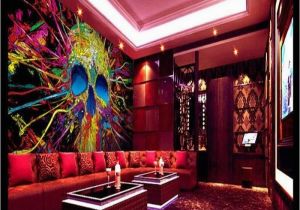 Manhattan Lights Wall Mural Pin by Skullflow On Skull Wall Art