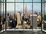 Manhattan Skyline Wall Mural 47 ] New York Skyline Wallpaper Mural On Wallpapersafari