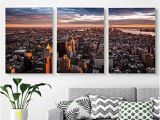 Manhattan Skyline Wall Mural Amazon Modern Salon theme Mural Aerial View Of the