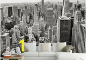 Manhattan Skyline Wall Mural Retro Nostalgisches Schwarzweiss sofa Fernsehhintergrundwanddekoration Tapetenstangenhotelwohnzimmer Tapetenwandgemälde New York 3d