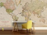 Map Wall Mural Decal World Map Wall Decal Wallpaper World Map Old Map Wall