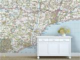 Map Wall Murals Uk Custom ordnance Survey Map Wallpaper Modern by Love Maps On