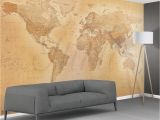 Map Wall Murals Uk World Map Feature Wallpaper Mural 8 Piece