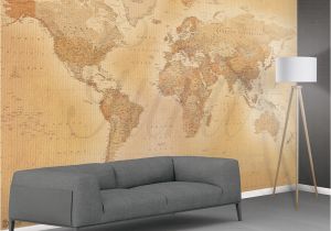 Map Wall Murals Uk World Map Feature Wallpaper Mural 8 Piece