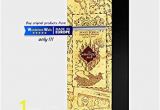 Marauders Map Wall Mural Amazon Marauders Map One Piece Sticky Mural Decole