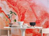 Marble Wall Mural Wallpaper Blush Mermaid Marble Wall Mural In 2019