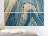 Marbled Agate Wall Mural Viviana Gonzalez Agate Inspired Watercolor Abstract 02 Wood