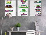 Mardi Gras Wall Mural Amazon Be Sun Oil Painting Modern Wall Art Posters