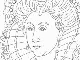 Marie Antoinette Coloring Pages Queen Elizabeth I Coloring Page sonlight Core C