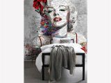 Marilyn Monroe Mural Wallpaper Vintage Wall Papers Stickers Marilyn Monroe Wallpaper Home