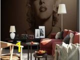 Marilyn Monroe Murals Marilyn Monroe Foto Tapete Schwarz Weiß Wandmalereien Für Wohnzimmer