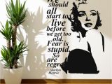 Marilyn Monroe Wall Mural Großhandel Y Marilyn Monroe Wandtattoo Aufkleber Wohnkultur Einfach Abnehmbare Aufkleber Wasserdichte Tapete Prinzessin Decroom Wandbild D188 Von