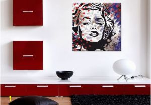 Marilyn Monroe Wall Mural Leinwandbild Marilyn Monroe Gesicht