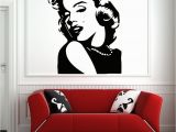 Marilyn Monroe Wall Mural Marilyn Monroe Wall Decal Beautiful Woman Wall Decor Beauty