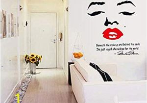 Marilyn Monroe Wall Mural Y Marilyn Monroe Wall Stickers Removable Diy Wall Decals