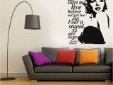 Marilyn Monroe Wall Murals Y Marilyn Monroe Wall Decal Stickers Home Decor Easy Removable