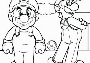 Mario and Luigi Coloring Pages Printable Beautiful Mario and Luigi Coloring Pages Coloring Pages