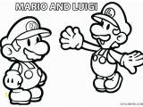 Mario and Luigi Coloring Pages Printable Image Coloring Pages to Print Mario Super Mario Bros toad