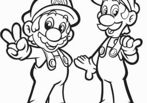 Mario and Luigi Coloring Pages Printable Mario Coloring Page Mario and Luigi Coloring Pages Printable