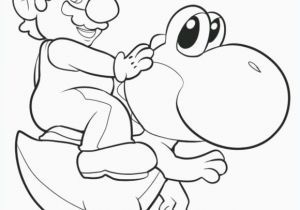 Mario and Yoshi Coloring Pages to Print Mario and Yoshi Coloring Pages Beautiful Mario Racing Coloring Pages