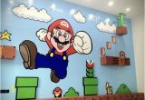 Mario Bros Wall Mural Mario Wall Mario In 2019