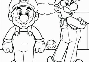 Mario Luigi and toad Coloring Pages Mario Coloring Page Coloring Page 6 Super Mario Coloring Pages Games