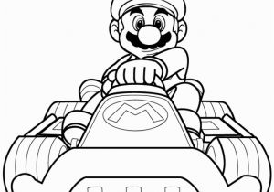 Mario Motorcycle Coloring Pages Mario Kart 8 Coloring Page