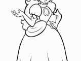Mario Princess Peach Coloring Pages to Print Mario Bros Princess Peach Coloring Page