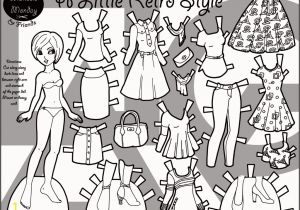 Marisole Monday Paper Doll Coloring Pages 30 New Marisole Monday Paper Doll Coloring Pages