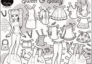 Marisole Monday Paper Doll Coloring Pages 30 New Marisole Monday Paper Doll Coloring Pages