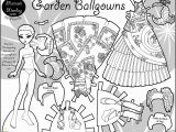 Marisole Monday Paper Doll Coloring Pages Garden Ballgowns A Paper Doll & Wa and Qi Lolita Dresses