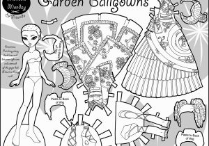 Marisole Monday Paper Doll Coloring Pages Garden Ballgowns A Paper Doll & Wa and Qi Lolita Dresses